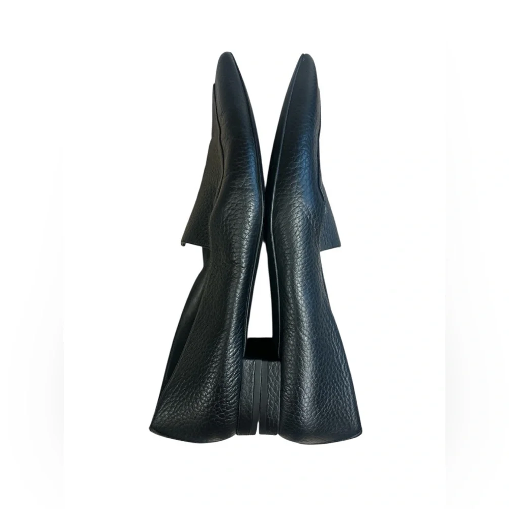 Everlane The Boss Flat Black Italian Leather 9.5